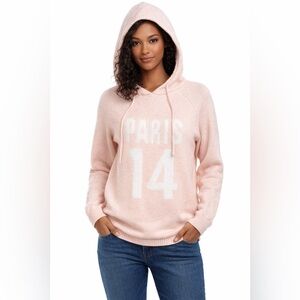 New Hazel Moon Women’s Pink Sweater with hood
